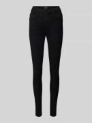 Only Skinny Fit Jeans mit Label-Patch Modell 'POWER' in Black, Größe L...