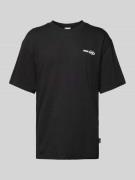 KARL KANI T-Shirt mit Label-Print in Black, Größe S