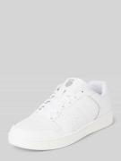 K-SWISS Ledersneaker mit Logo-Print Modell 'Court Palisades' in Weiss,...