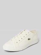 Lacoste Sneaker mit Label-Stitching Modell 'BACKCOURT' in Offwhite, Gr...
