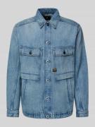 G-Star Raw Jeansjacke mit Brusttaschen Modell 'Mosa' in Hellblau, Größ...