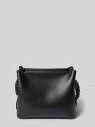 Seidenfelt Handtasche in Leder-Optik Modell 'MELBU' in Black, Größe 1