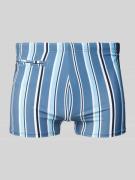 Schiesser Slim Fit Badehose mit Reißverschlusstasche Modell 'Ocean' in...