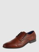 bugatti Schnürschuhe aus Leder Modell 'Savio Evo' in Cognac, Größe 44