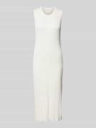 Christian Berg Woman Strickkleid mit Strukturmuster in Offwhite, Größe...