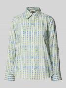 Tom Tailor Regular Fit Bluse aus Baumwoll-Modal-Mix in Hellgruen, Größ...