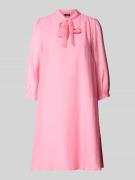 JOOP! Knielanges Kleid aus Lyocell-Mix mit Leinen-Anteil Modell 'Didem...