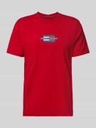 Tommy Hilfiger Regular Fit T-Shirt aus reiner Baumwolle in Rot, Größe ...