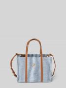 Tommy Hilfiger Crossbody-Strand-Tasche aus Baumwollmix in Blau, Größe ...