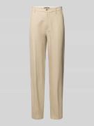 Marc O'Polo Regular Fit Hose aus Leinen-Viskose-Mix Modell 'BUNKRIS' i...