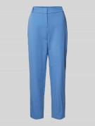 Christian Berg Woman Tapered Fit Stoffhose mit elastischem Bund in Bla...