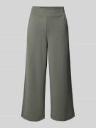 Soyaconcept Wide Leg Stoffhose mit verkürztem Schnitt Modell 'Siham' i...