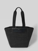 CK Calvin Klein Shopper mit Strukturmuster Modell 'RAFFIA' in Black, G...