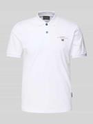 Napapijri Regular Fit Poloshirt mit Label-Stitching Modell 'elbas' in ...