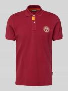 Napapijri Regular Fit Poloshirt mit Label-Stitching Modell 'CLANIS' in...