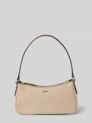 BOSS Handtasche mit Label-Applikation Modell 'Alyce' in Sand, Größe 1