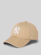 '47 Basecap mit Label-Stitching Modell 'NYY CLEAN UP' in Sand, Größe 1