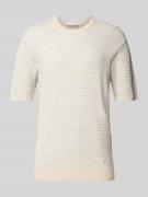 Manuel Ritz Regular Fit Strickshirt aus Leinen-Mix mit Baumwoll-Anteil...