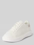 Marc O'Polo Low Top Sneaker aus edlem Rindsleder in Weiss, Größe 42
