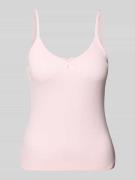 Vero Moda Regular Fit Top aus reiner Baumwolle Modell 'LISA' in Pink, ...