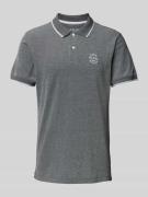 Blend Regular Fit Poloshirt mit gerippten Abschlüssen Modell 'NATE' in...