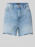 Pieces Regular Fit Shorts aus reiner Baumwolle Modell 'SUMMER' in Hell...