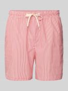 SELECTED HOMME Relaxed Fit Badeshorts mit Strukturmuster Modell 'COOPE...