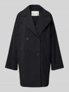 Marc O'Polo Relaxed Fit Trenchcoat aus kompaktem Twill in Marine, Größ...