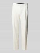 HUGO Slim Fit Anzughose mit Strukturmuster Modell 'Theodor' in Weiss, ...