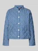 LOLLYS LAUNDRY Steppjacke mit Stehkragen Modell 'Emilia' in Blau, Größ...