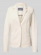 WHITE LABEL Blazer mit aufgesetzten Taschen in Offwhite, Größe 44