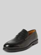 DIGEL Loafers mit Blockabsatz Modell 'SANDER' in Black, Größe 42
