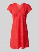Levi's® Minikleid mit V-Ausschnitt Modell 'MYLA' in Rot, Größe L