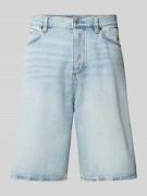Hugo Blue Jeansshorts mit Eingrifftaschen Modell 'MASON' in Hellblau, ...