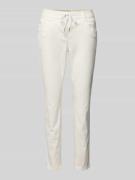 Tom Tailor Tapered Fit Stoffhose aus Baumwoll-Mix in Offwhite, Größe 3...
