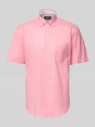 Fynch-Hatton Freizeithemd mit Knopfleiste in Rosa, Größe 3XL