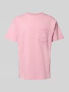 BLKVIS T-Shirt mit Brusttasche in Altrosa, Größe L