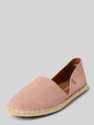 Verbenas Espadrilles aus Leder Modell 'CARMEN SERRAJE' in Hellrosa, Gr...