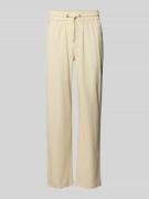 Blend Regular Fit Leinenhose mit Tunnelzug Modell 'BAY' in Sand, Größe...