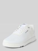Tommy Hilfiger Low Top Sneaker aus Strick-Mesh in Weiss, Größe 40