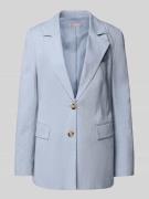 Christian Berg Woman Selection Regular Fit Blazer aus Baumwoll-Leinen-...