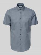 Christian Berg Men Regular Fit Business-Hemd mit Kentkragen in Marine,...