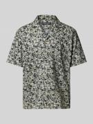 Marc O'Polo Regular Fit Freizeithemd aus Leinen-Baumwoll-Mix in Marine...