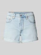 Levi's® Regular Fit Jeansshorts im 5-Pocket-Design Modell '501®' in He...