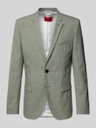 HUGO Slim Fit 2-Knopf-Sakko mit Reverskragen Modell 'Arti' in Khaki, G...