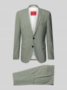 HUGO Slim Fit Anzug mit Pattentaschen Modell 'Arti/Hesten232X' in Lind...