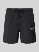 Jack & Jones Badehose mit elastischem Bund Modell 'NAXOS' in Black, Gr...