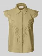 Copenhagen Muse Slim Fit Blusenshirt mit Kentkragen Modell 'COLE' in K...