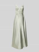 Laona Abendkleid mit Spitzenbesatz in Gruen, Größe 32