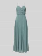 Laona Abendkleid mit Spaghettiträgern in Schilf, Größe 42